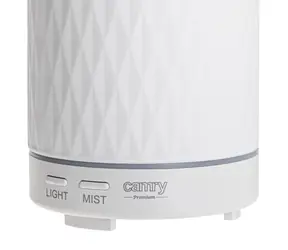 Camry CR 7970 bílá / Aroma difuzér 3v1 / zásobník 100 ml / do 25 m2 / noční světlo