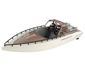 AMEWI RC loď Aimee Speed Boat béžová / 2,4 GHz / 800mAh Li-Ion / 15 km/h