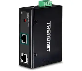 TRENDnet TI-SG104 / PoE splitter / UPoE 60W / kovové provedení / IP30 / 2x GbE