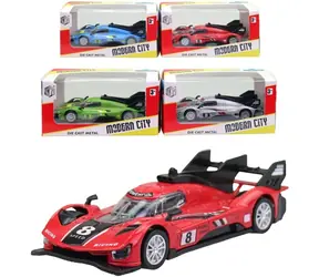 Auto závodní kovové / 11 cm / od 3 let
