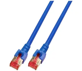EFB Cat6 S/FTP 15m modrá / Patch kabel / RJ45-RJ45 / LSZH