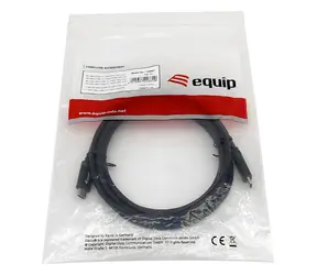 Equip černá / Kabel USB-C -> USB-C / USB 3.2 Gen 1 / PD 60W / 2 m