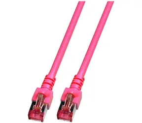EFB CAT6 SF/UTP 7,5m magenta / Patch kabel / RJ45-RJ45