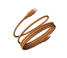 Energea Helix 60 oranžová / Nabíjecí kabel / Magnetický / USB-C / USB-C / 60 W / 1,5 m