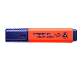 STAEDTLER Zvýrazňovač Textsurfer Classic červená / Klínový hrot 1-5 mm / Plnitelný