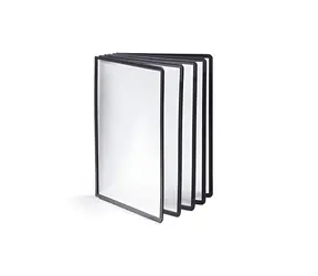 Durable Sherpa Panel A4 černá / Přehledová deska / Polypropylen / rám