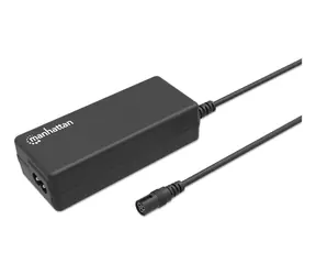 Manhattan černá / Napájecí adaptér pro notebook / univerzální / 65 W / 9 koncovek / 2,7 m kabel