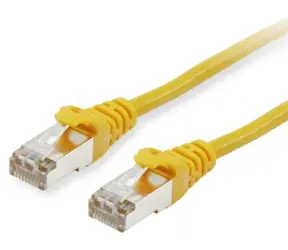 Equip CAT6A S/FTP 2m žlutá / Patch kabel / RJ45-RJ45 / LSZH / PoE