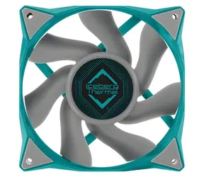 Iceberg Thermal IceGALE 120mm tyrkysová / Ventilátor / PWM / 1850 RPM / FDB ložisko