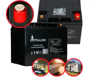 Extralink AGM 12V 40Ah / Olověný akumulátor / bezúdržbový / VRLA