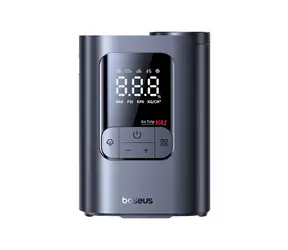 Baseus GoTrip VA1 černá / Kompresor / bezdrátový / 5000mAh / 5 režimů / LED displej