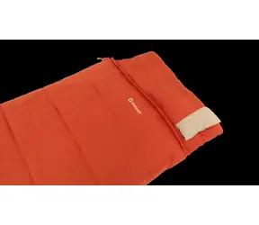 Outwell Contour Lux (Levý zip) červená / Spací pytel