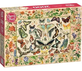 CHERRY PAZZI Puzzle Botanický svět / 2000 dílků / 100 x 70 cm