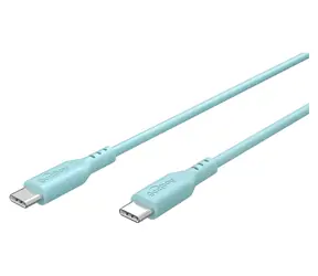 Goobay Silicone tyrkysová / Datový kabel / USB-C / 1,5 m