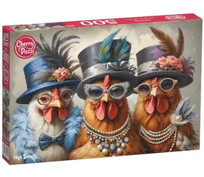 CHERRY PAZZI Puzzle Vyšší společnost / 500 dílků / 50 x 34,5 cm