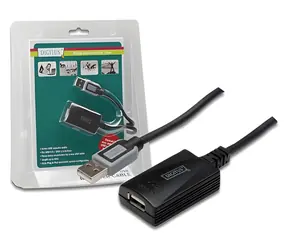 Digitus USB 2.0 / Prodlužovací kabel / aktivní / USB-A - USB-A / 5 m