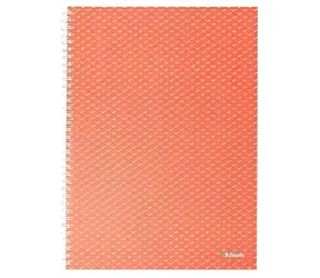 Esselte Colour'Breeze korálová / Blok / A4 / linkovaný / 80 g/m2