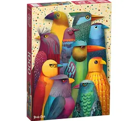 CHERRY PAZZI Puzzle Ptačí klub / 1000 dílků / 50 x 70 cm
