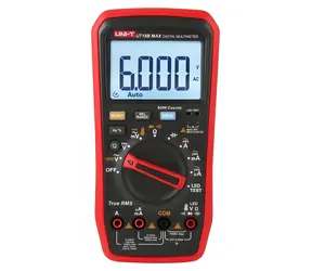 UNI-T UT18B MAX / Multimetr / True RMS / CAT III 600V / Test LED diod / Teplota -55 až 500 °C