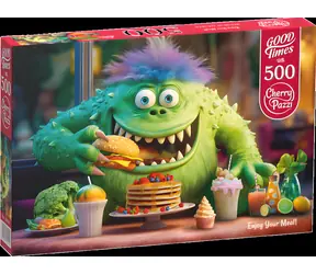 CHERRY PAZZI Puzzle Dobrou chuť! / 500 dílků / 50 x 34,5 cm
