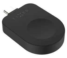 FIXED USB-C adaptér pro Apple Watch černý / Nabíjecí adaptér / pro Powerstation Uni / 2,5 W