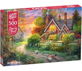 CHERRY PAZZI Puzzle Teplo domova / 500 dílků / 50 x 34,5 cm