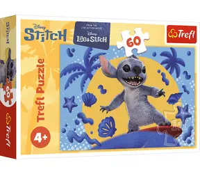 TREFL Puzzle Lilo&Stitch: Den se Stitchem / 60 dílků / 33 x 22 cm / od 4 let