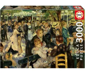 EDUCA Puzzle Tanec v Moulin de la Galette / 3000 dílků / od 14 let