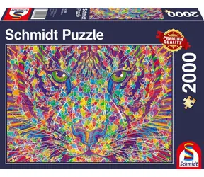 SCHMIDT Puzzle Divokost v tygřím srdci / 2000 dílků / od 12 let