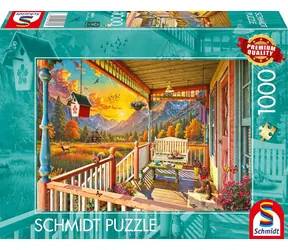 SCHMIDT Puzzle Horská veranda / 1000 dílků