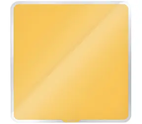 Leitz Cosy 450x450 mm teplá žlutá / Magnetická tabule / Na zeď