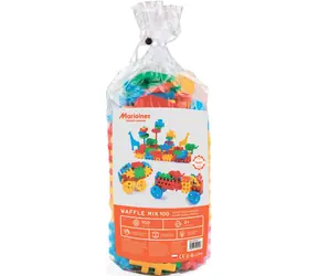 MARIOINEX Stavebnice mix / 100 dílků