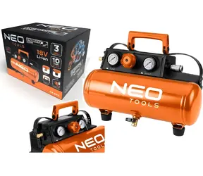 NEO Energy+ 04-620 / Bateriový kompresor / 18 V / 8 bar / 3,8 l