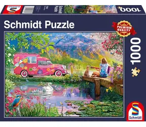 SCHMIDT Puzzle Klid na zemi / 1000 dílků