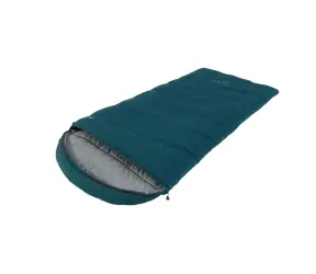 Easy Camp Raven I Square XL modrá / Spací pytel / 5°C / Levý zip