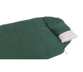 Outwell Camper Prime (Pravý zip) zelená / Spací pytel