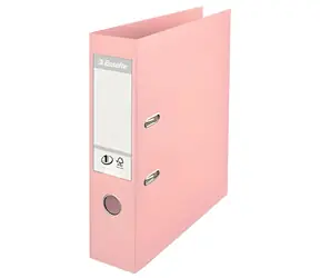 Esselte No.1 Power SOLEA růžová / Pákový pořadač / A4 / šířka hřbetu 75 mm