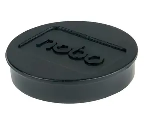 Nobo 30 mm černá / Magnety / 4 ks v balení