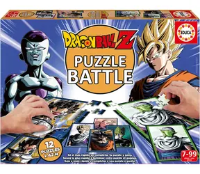 EDUCA Puzzle bitva Dragon Ball Z / 12x42 dílků