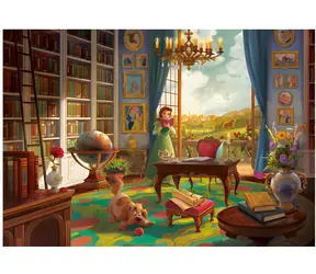 CLEMENTONI Puzzle Disney Princezny: Kráska a zvíře / 500 dílků / od 14 let