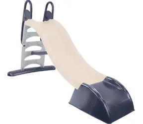 MOCHTOYS Skluzavka 180 cm béžová / UV filtr / protiskluzové schůdky / 180 × 84 × 110 cm