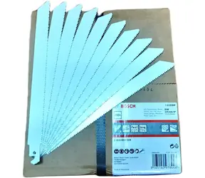 BOSCH S1122HF / Pilový plátek do pily ocasky / Délka 225 mm / 10 ks