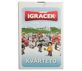 IGRÁČEK Kvarteto / Karetní hra / 32 karet / od 3 hráčů