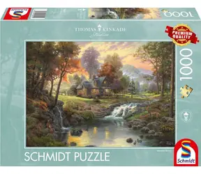 SCHMIDT Puzzle Útočiště v horách / 1000 dílků