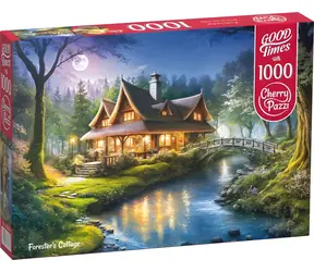 CHERRY PAZZI Puzzle Lesníkova chata / 1000 dílků