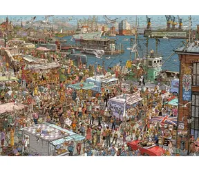 HEYE Puzzle Čerstvé ryby / 2000 dílků