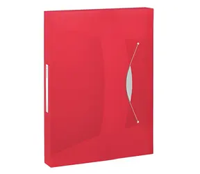 Esselte VIVIDA červená / Box na dokumenty / A4 / Šíře hřbetu 40 mm
