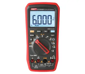 UNI-T UT17B MAX / Digitální multimetr / True RMS / měření teploty / CAT III 600V