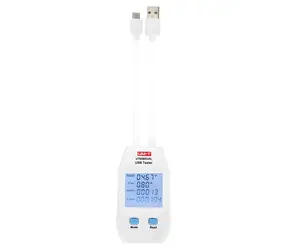 UNI-T UT658DUAL / Tester USB nabíjení / USB-A + USB-C / QC3.0 / QC4.0