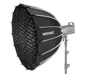 Neewer Softbox 85 cm / Parabolický / Bowens mount / 2x difuzor / voštinová mřížka